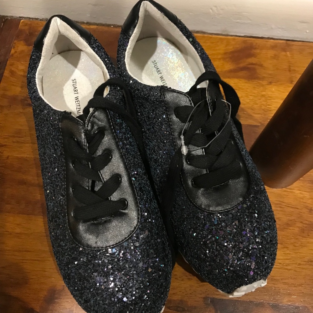 Stuart Weitzman Girls Sneakers - size 5 new